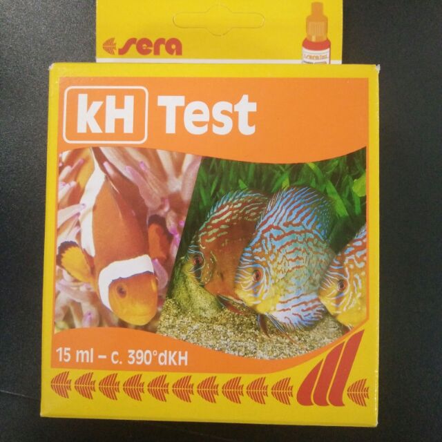 Test Sera nồng độ KH của nước