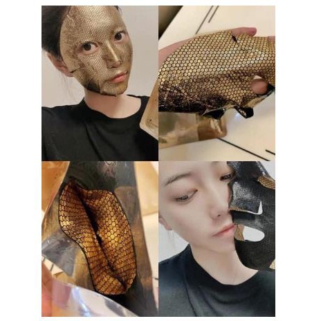 Mặt Nạ Vàng Maycreate Gold Carnosine Honeycomb Mask