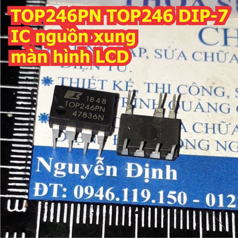 2 con TOP246PN TOP246 DIP-7 IC nguồn xung màn hình LCD kde8103