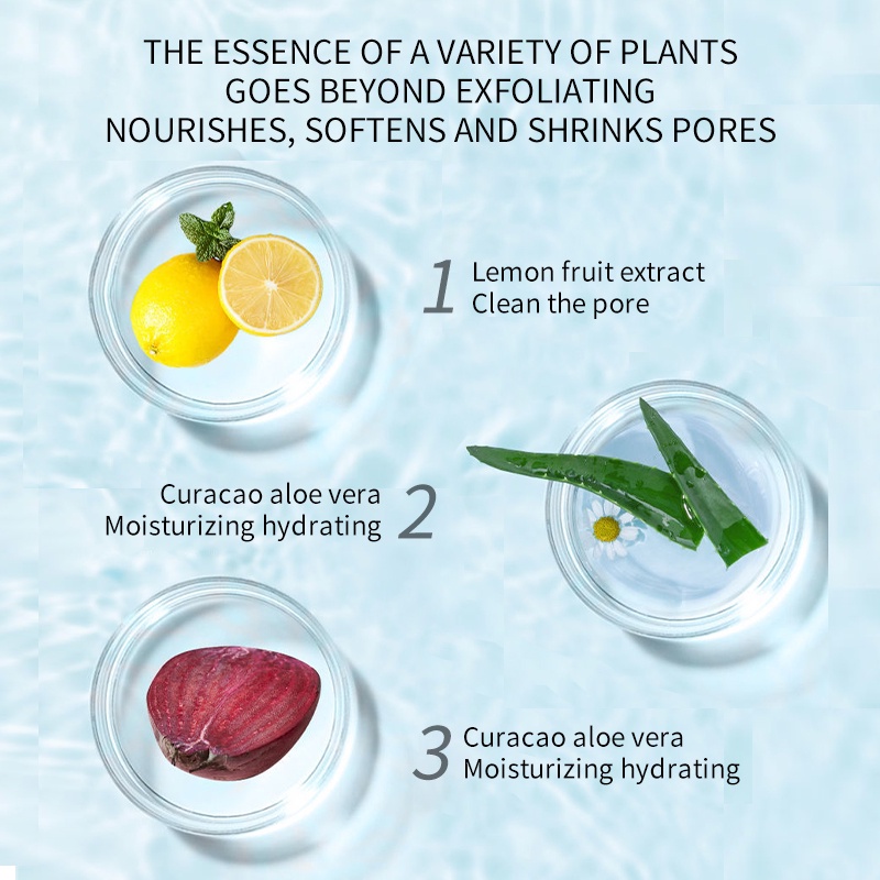 Gel Tẩy Tế Bào Chết Snefe Làm Trắng Da Chiết Xuất Chanh Tự Nhiên 250g Tiện Dụng