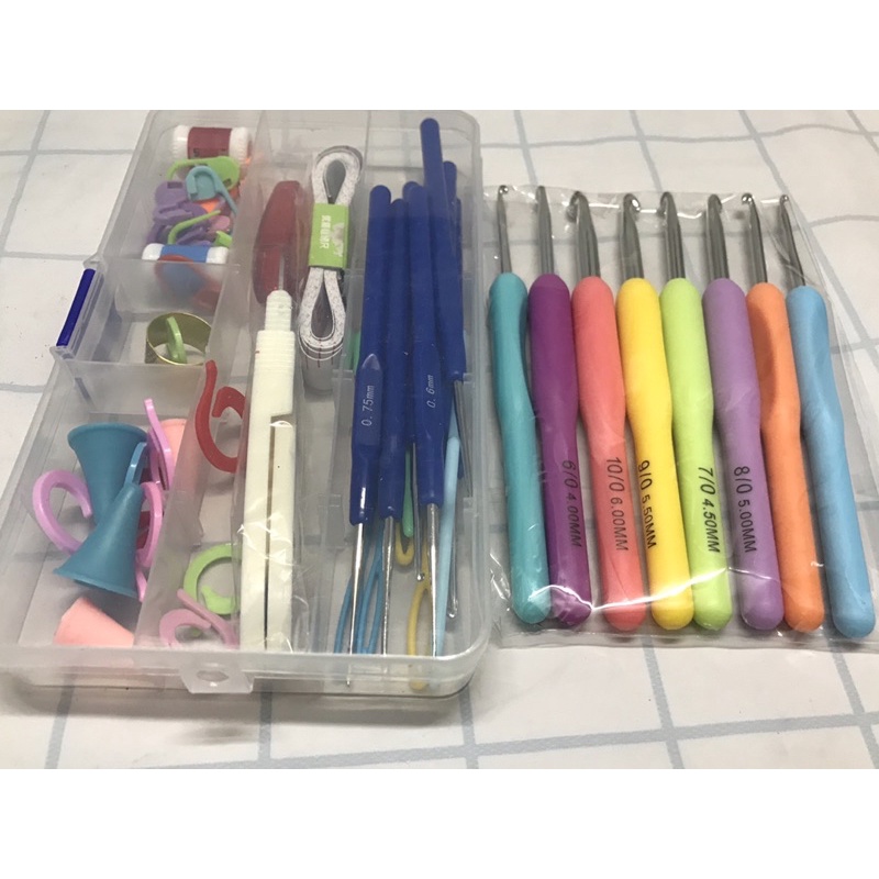 Bộ 52 dụng cụ kim móc len đầy đủ tiện lợi giá rẻ