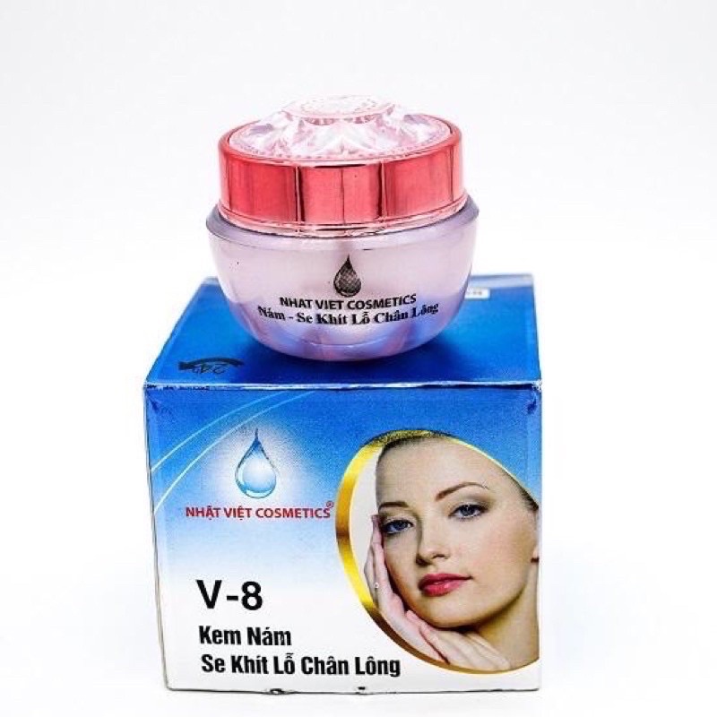 kem Nhật Việt V8 sạch nám se khít chân lông 12g