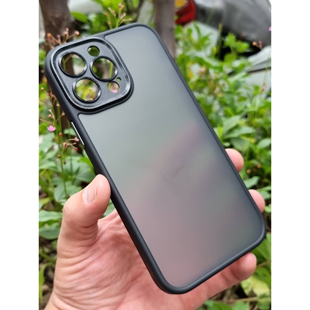 Ốp ROCK lưng nhám cứng viền mềm chống sốc - bảo vệ camera cho ip 13/13pro/13 pro max