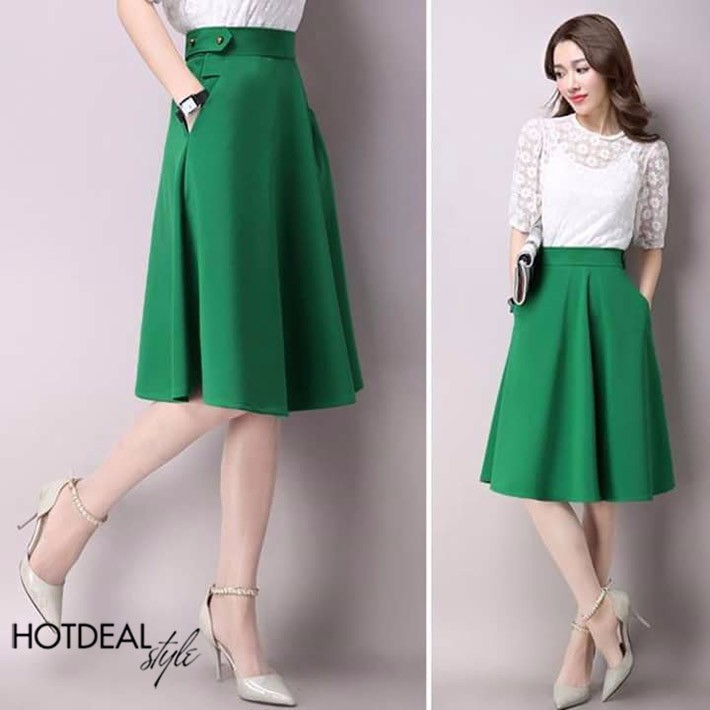 ❣️FREESHIP❣️Chân Váy Xòe Công Sở Điệu Đà