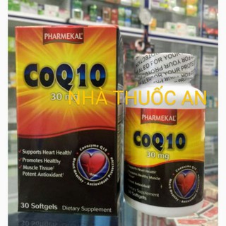 Viên Uống Hỗ Trợ Tim Mạch Pharmekal Coq10 30 Viên