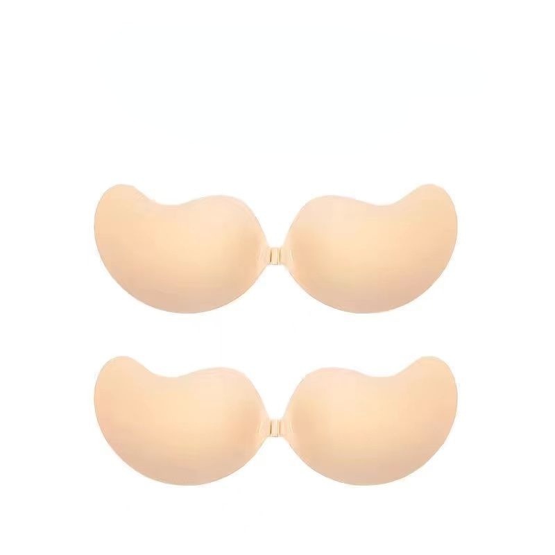 Miếng Dán Ngực Silicone Vô Hình Không Đường May Thoáng Khí Cho Nữ