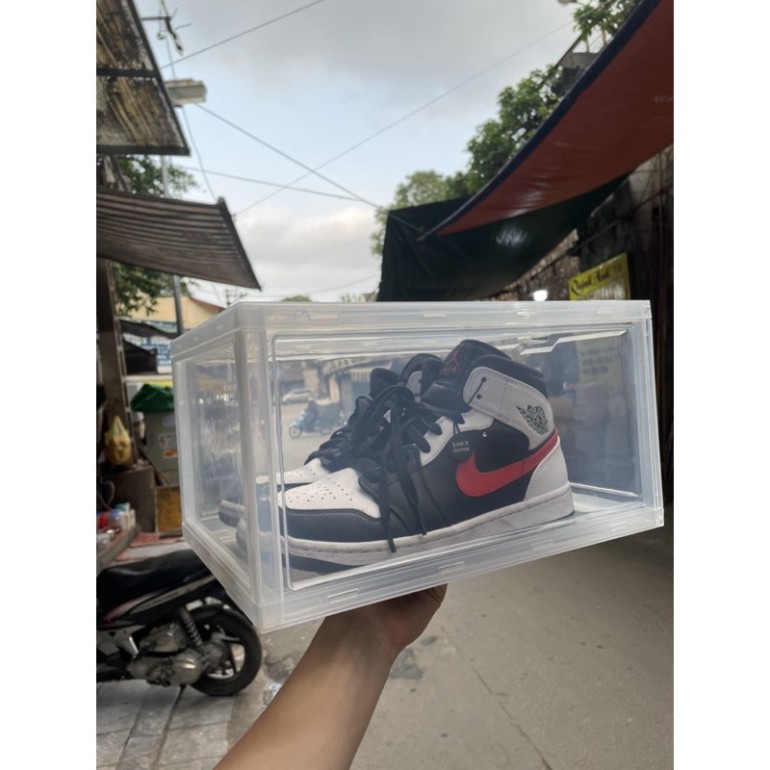 Hộp đựng giày trong suốt, Sneaker Box, Hộp giày ngang