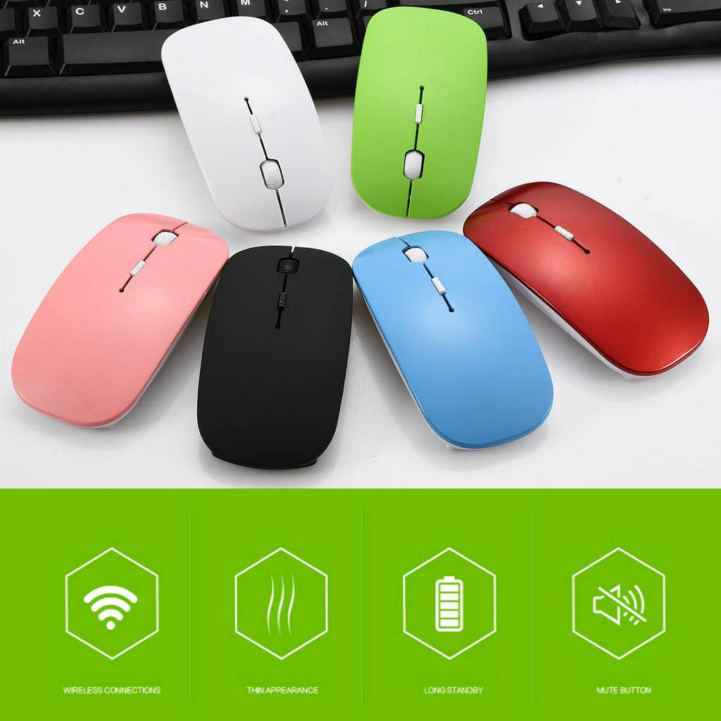 Chuột quang không dây USB 2.0 siêu mỏng tiện dụng