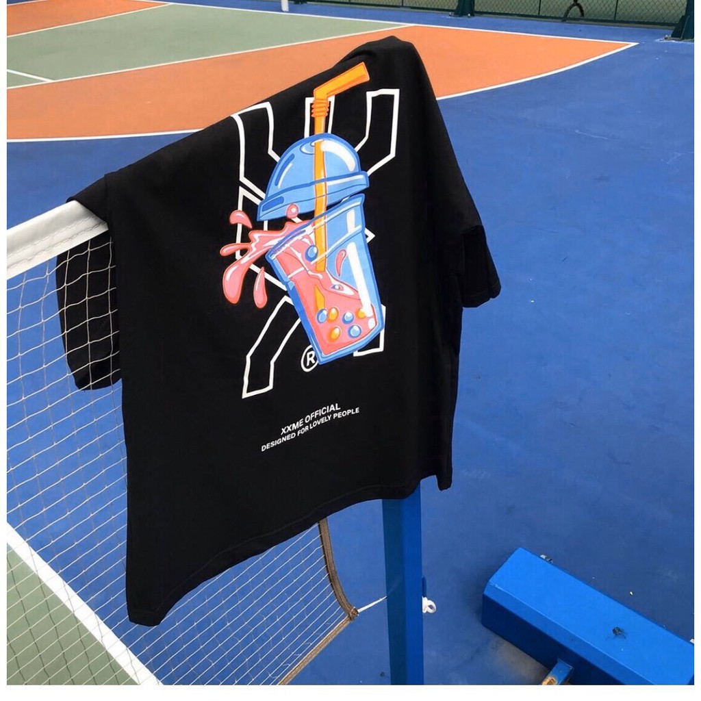 Áo thun couple in hình trà sữa | BigBuy360 - bigbuy360.vn