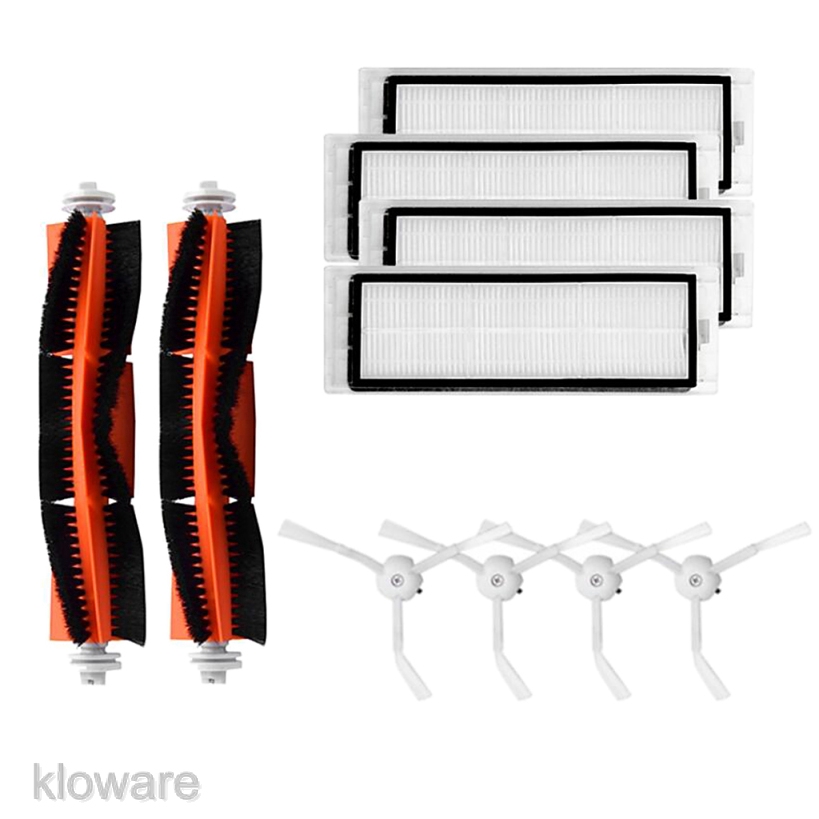 Bộ Lọc Chổi Chính &amp; Bàn Chải Bên Cho Máy Hút Bụi Xiaomi Mi Robot