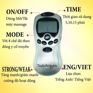 Máy Massage Trị Liệu 8 Miếng Dán