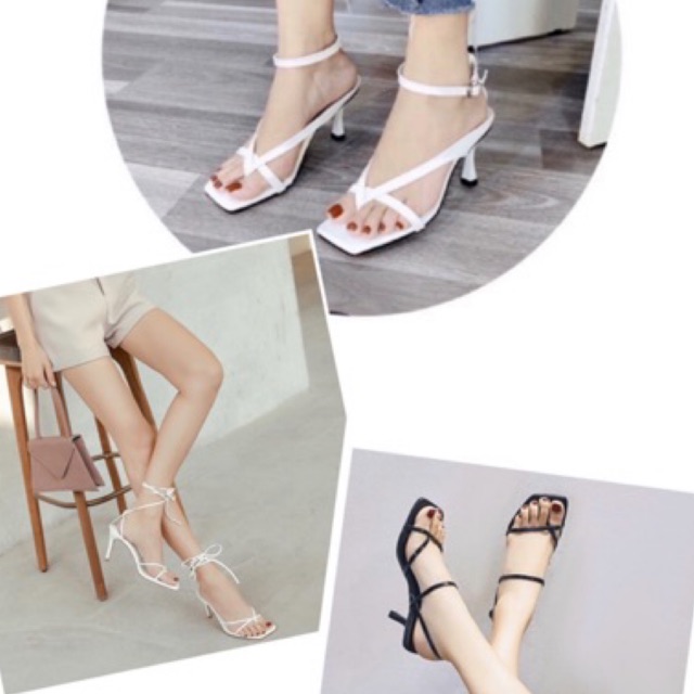 Thanh lý sandal cao gót size 35