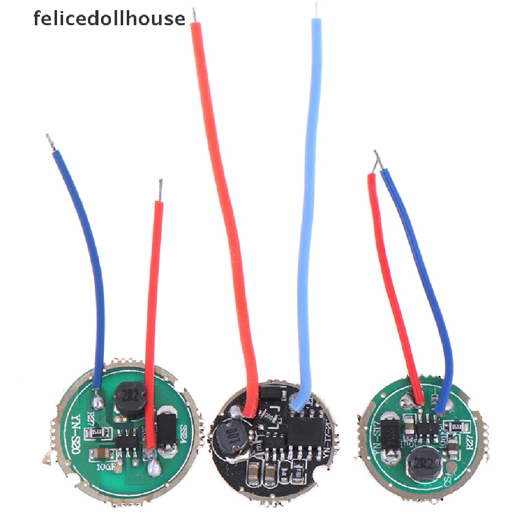 1Pc 3W LED driver 17mm/20mm DC3.7V 1 Mode 5 Mode LED Flashlight Driver