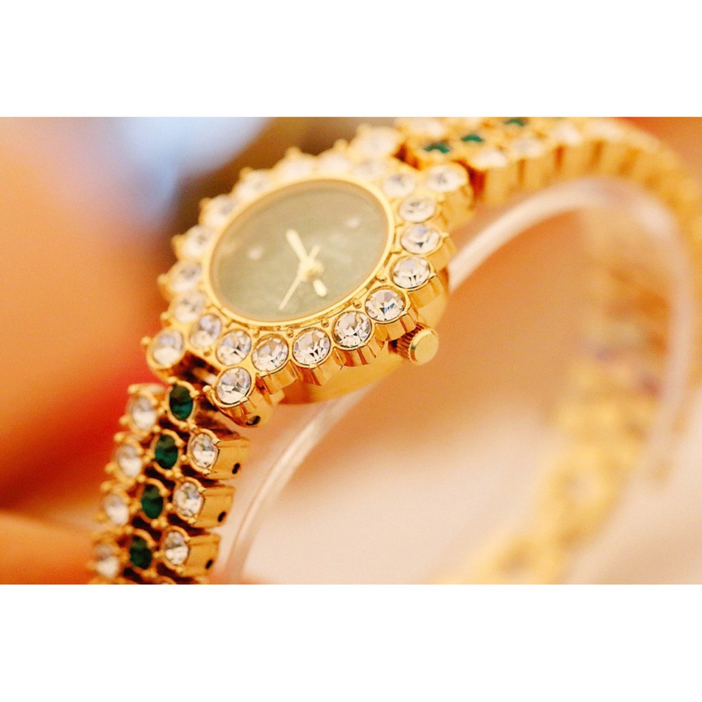 ĐỒNG HỒ NỮ BEE SISTER 1581 DÂY ĐÍNH ĐÁ SIÊU SANG CHẢNH - HOT TREND 2019