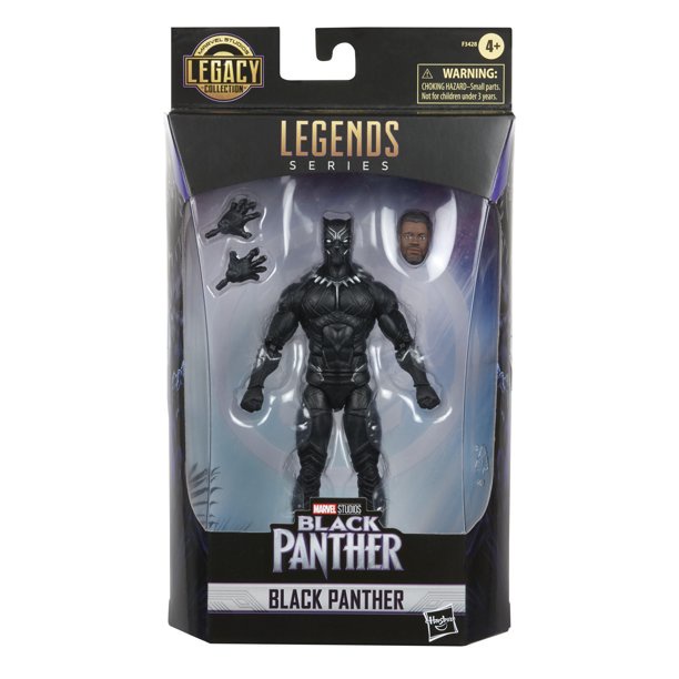 🌟Black Panther 🌟Mô hình HasbroϟMarvel Legends Series 6-inchϟBlack Panther 1  - Walmart Exclusive