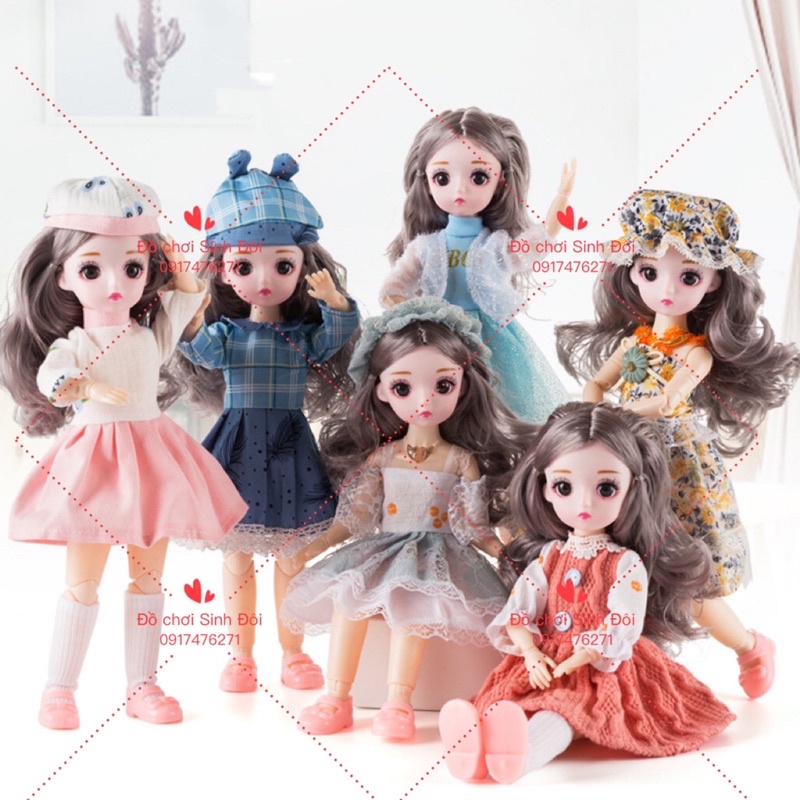 Búp bê BJD 30cm - 1 con ngẫu nhiên