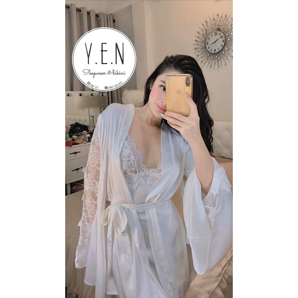 Váy ngủ sexy kèm choàng QUẢNG CHÂU cao cấp SX 41 - Hàng có sẵn kèm video | BigBuy360 - bigbuy360.vn