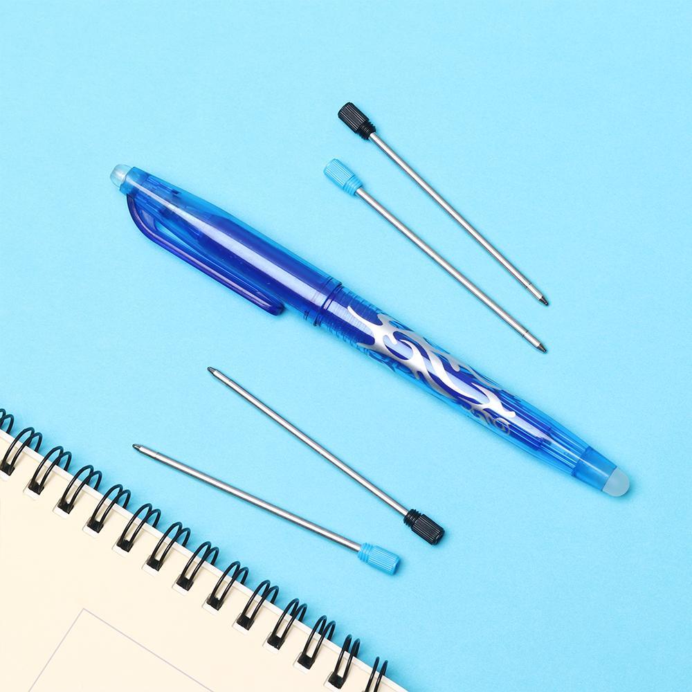 KRNY Set 10 Ruột Bút Bi 0.5mm Mực Đen / Xanh