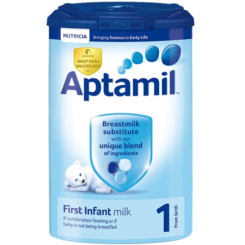 Sữa Aptamil số 1 Anh hộp 900gr