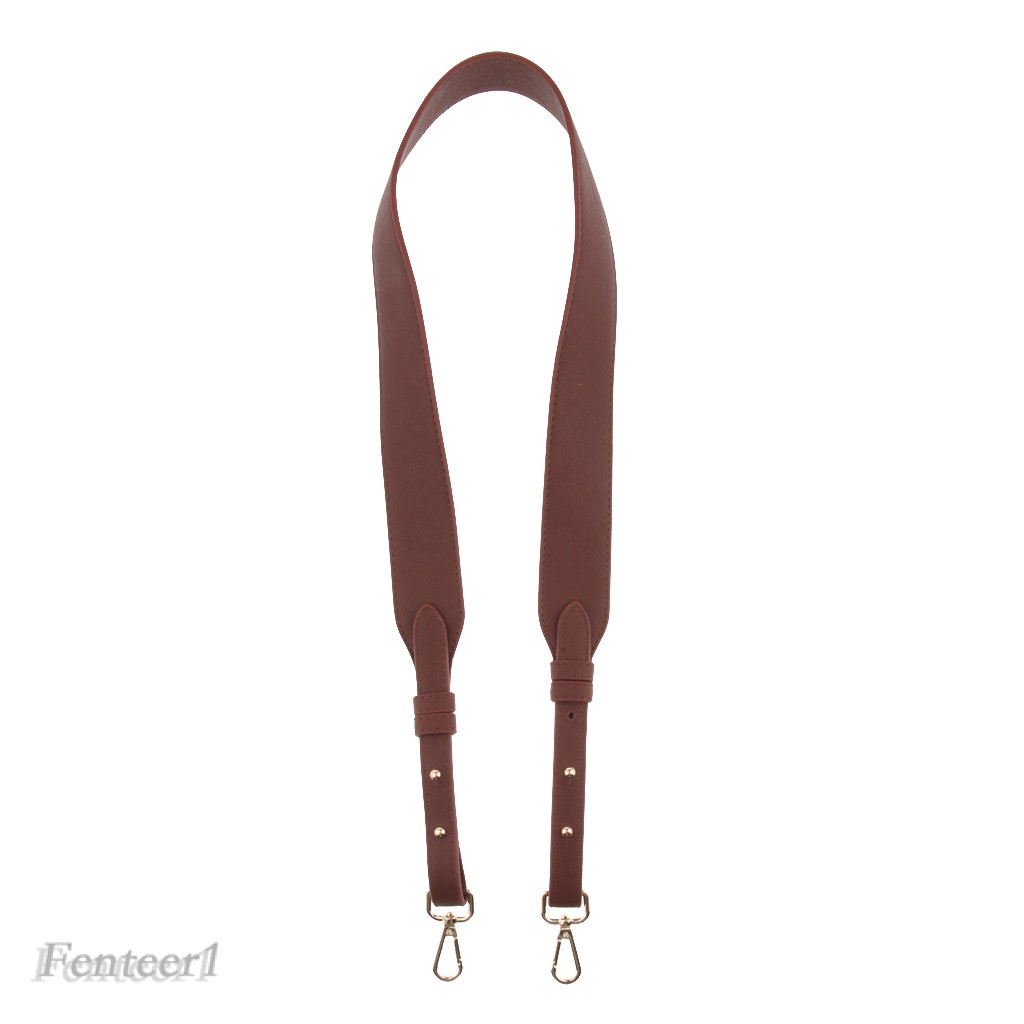 Dây Đeo Túi Xách Thay Thế Bằng Da Bản Rộng 4cm Màu Đen 1 [Fenteer1]