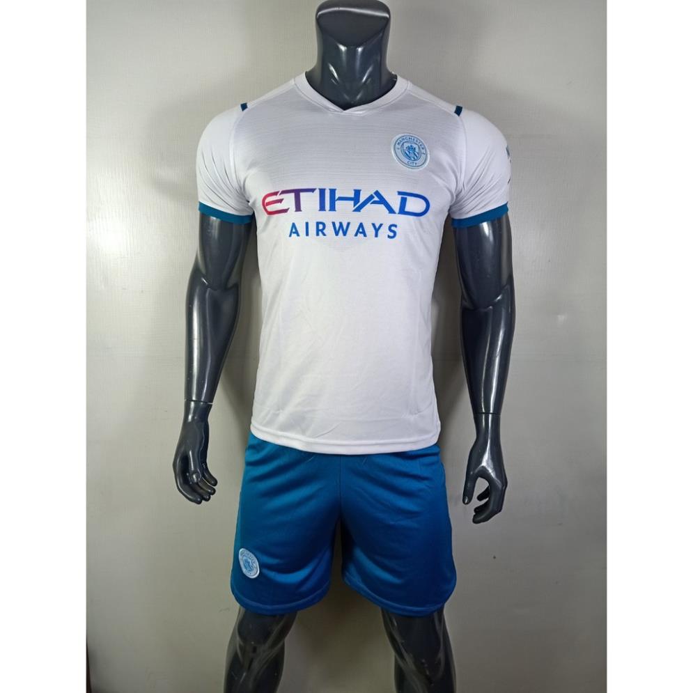Áo bóng đá MC TRẮNG SÂN KHÁCH 2022 - BỘ QUẦN ÁO BÓNG ĐÁ MAN CITY 2022 !