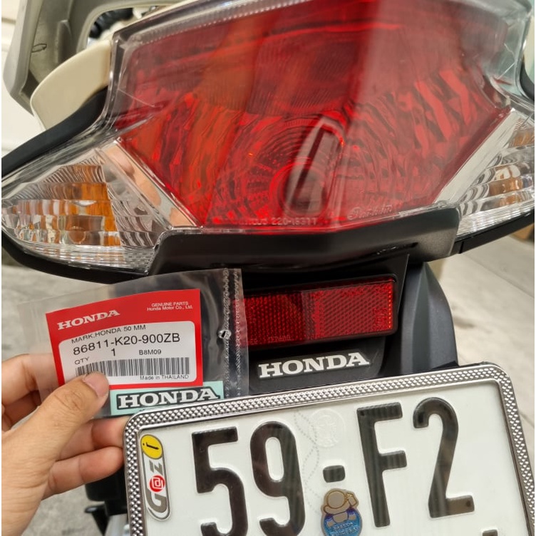 Tem Giấy Chữ Honda Rin Dán Được Nhiều Vị Trí Và Dành Cho Tất Cả Các Dòng Xe Máy Honda