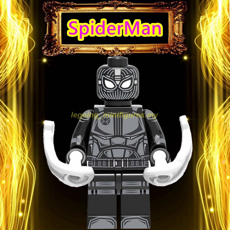 Đồ chơi Lego mini hình Spiderman Mysterio Marvel sành điệu