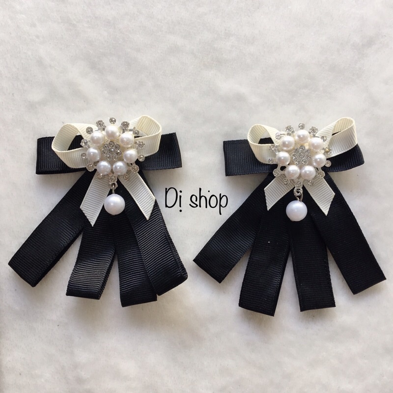 Tag Cài Ngọc Cực Xinh Size Khoảng 11Cm ( Nơ )