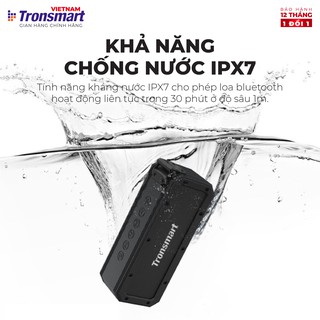 Loa Bluetooth Tronsmart Element Force+ TM-322485 Công suất 40W Chống nước IPX7- Bảo hành 12 thá