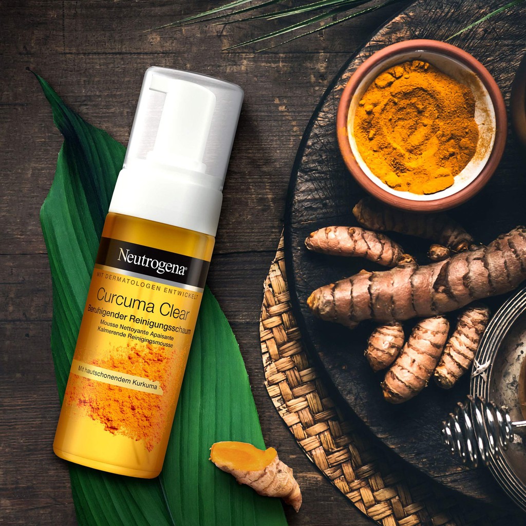 Sữa Rửa Mặt Tạo Bọt Neutrogena Tinh Chất Nghệ 150ml | BigBuy360 - bigbuy360.vn