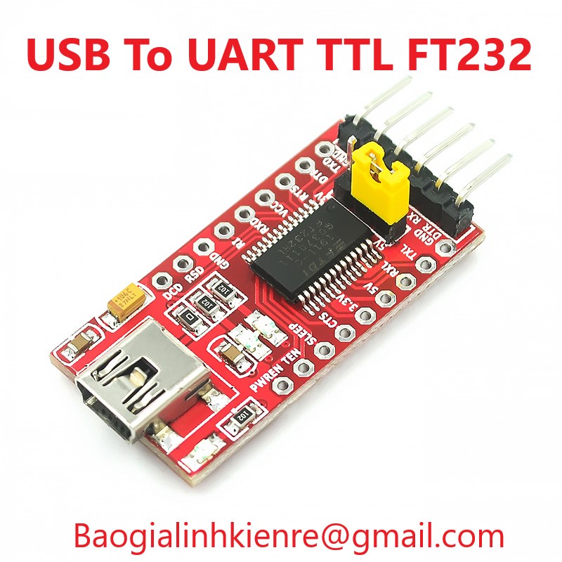 Mạch Chuyển Đổi USB UART TTL FT232 | FT232RL