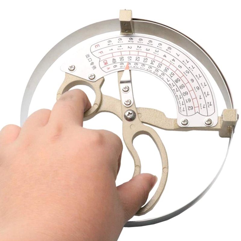 Pcf * Vòng Nhẫn Kiêm La Bàn / Mũ / Dụng Cụ Đo Kích Thước Cầm Tay