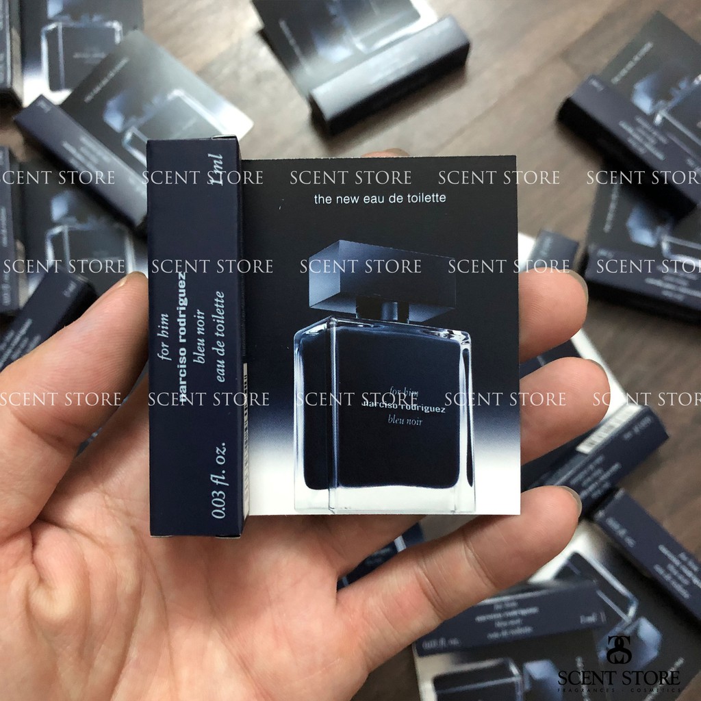 Scentstorevn - Vial chính hãng nước hoa Narciso Bleu Noir Edt [1ml]