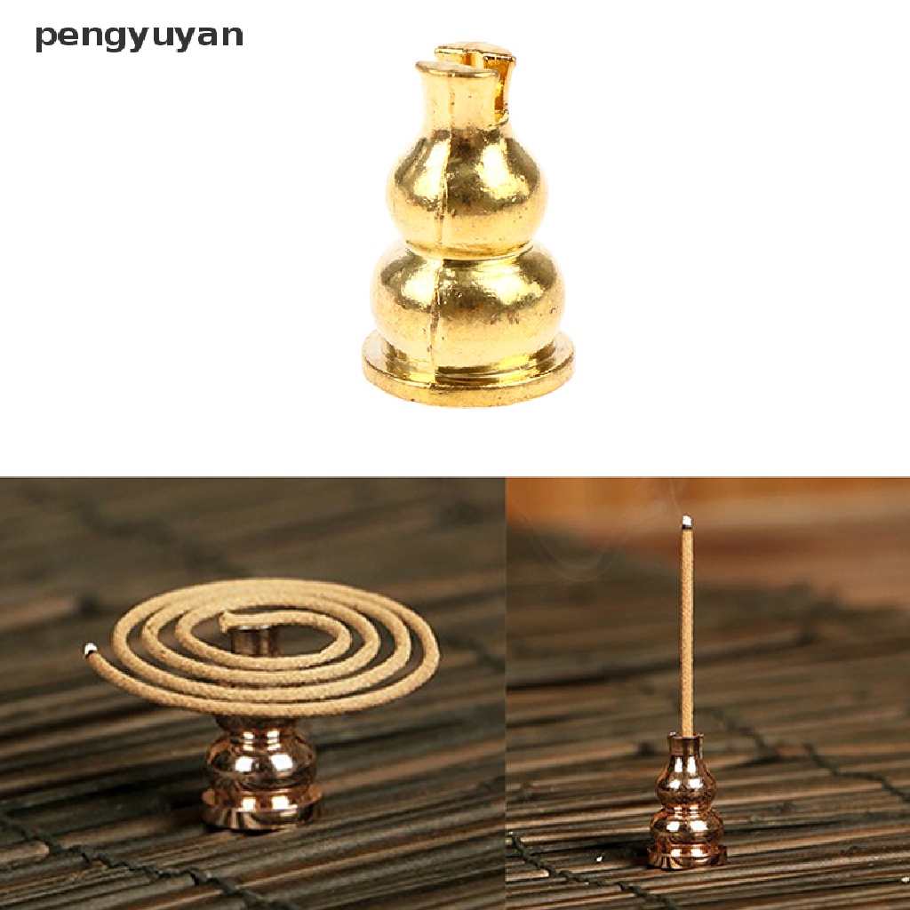 Đế Đốt Trầm Hương Bằng Hợp Kim Đồng Nhỏ Gọn Tiện Lợi