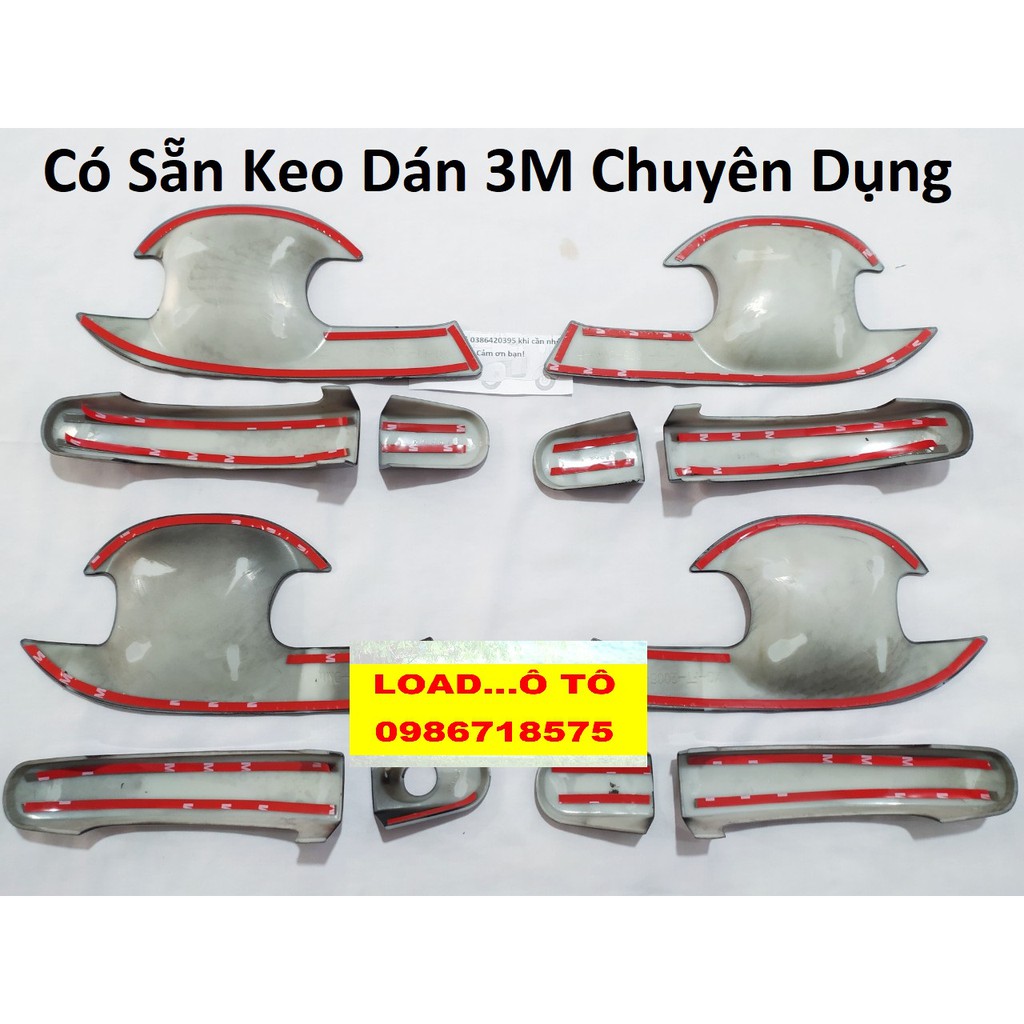 Ốp Tay Hõm, Nắp Xăng Ford Ranger 2022-2016 Vân Carbon cao Cấp