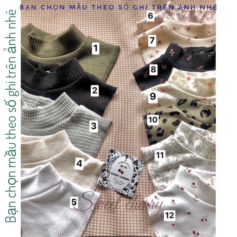 Yếm cao cổ cho bé