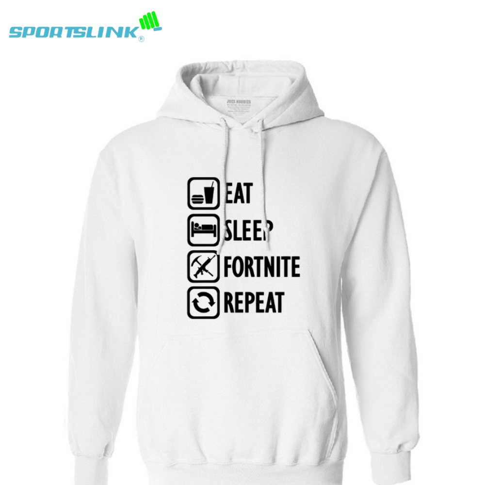 Áo khoác thể thao hoodie Sportslink cao cấp a0097 trắng