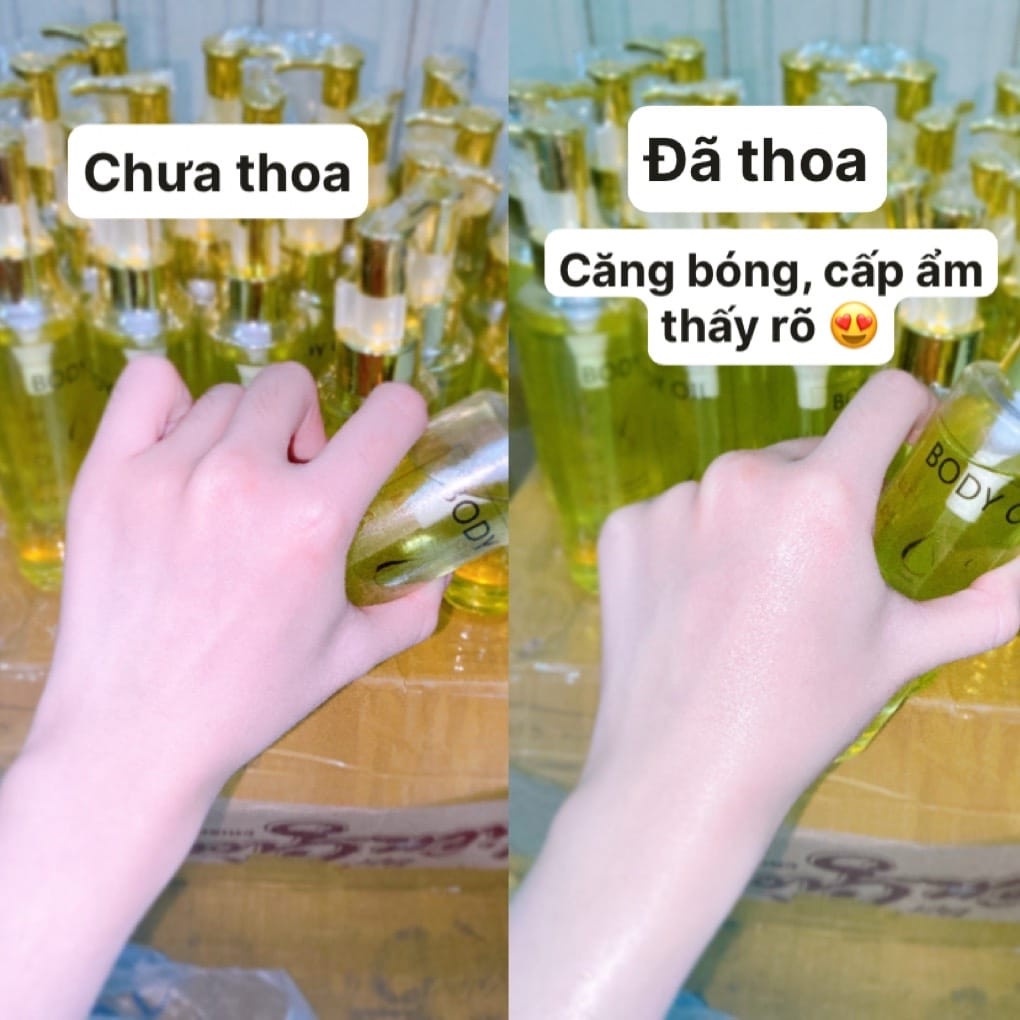 Dầu dưỡng căng bóng da body, Body Oil 4% BHA, dạng dầu nhẹ, hoàn toàn không gây nhờn rít hay bết dính khi sau khi thoa. | BigBuy360 - bigbuy360.vn