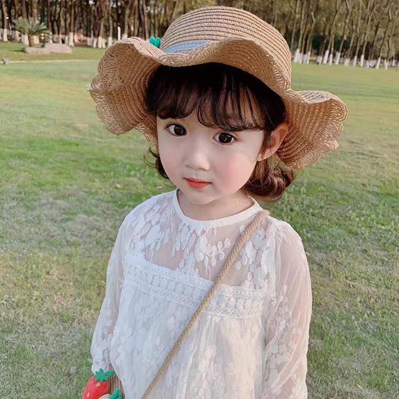 Mũ vành tròn phong cách màu hè ngọt ngào chất lượng cao