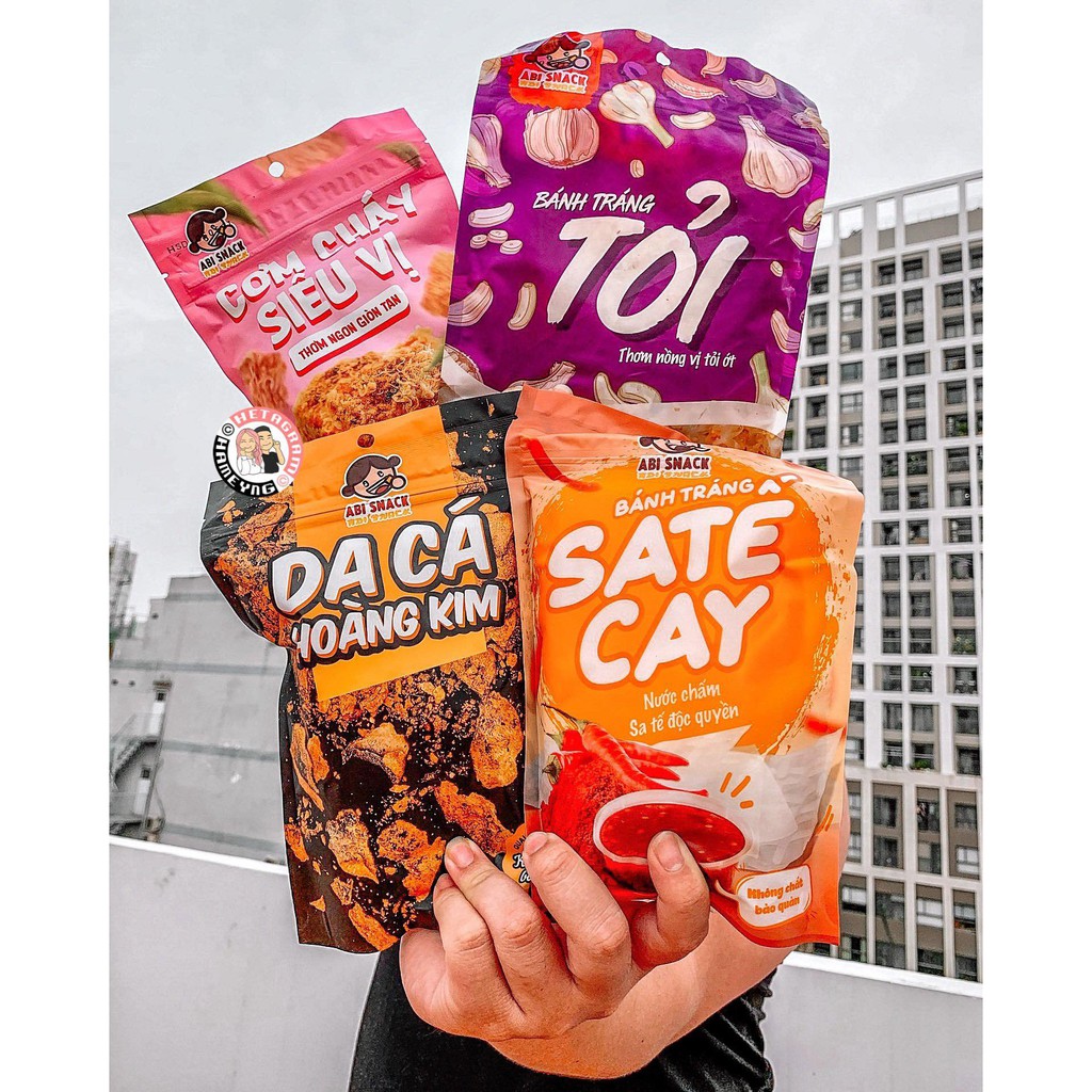 Bánh Tráng Abi Đủ 16 Vị  - Free Ship