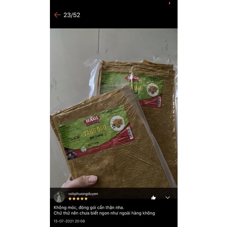 Váng Đậu Khô, Tàu hũ ky, Phù chúc - Combo 3KG