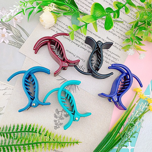 Combo 5 kẹp càng cua 3 răng ✅ FREESHIP  Combo 5 kẹp càng cua 3 răng màu ngẫu nhiên giá rẻ cực xinh - Phát Huy Hoàng
