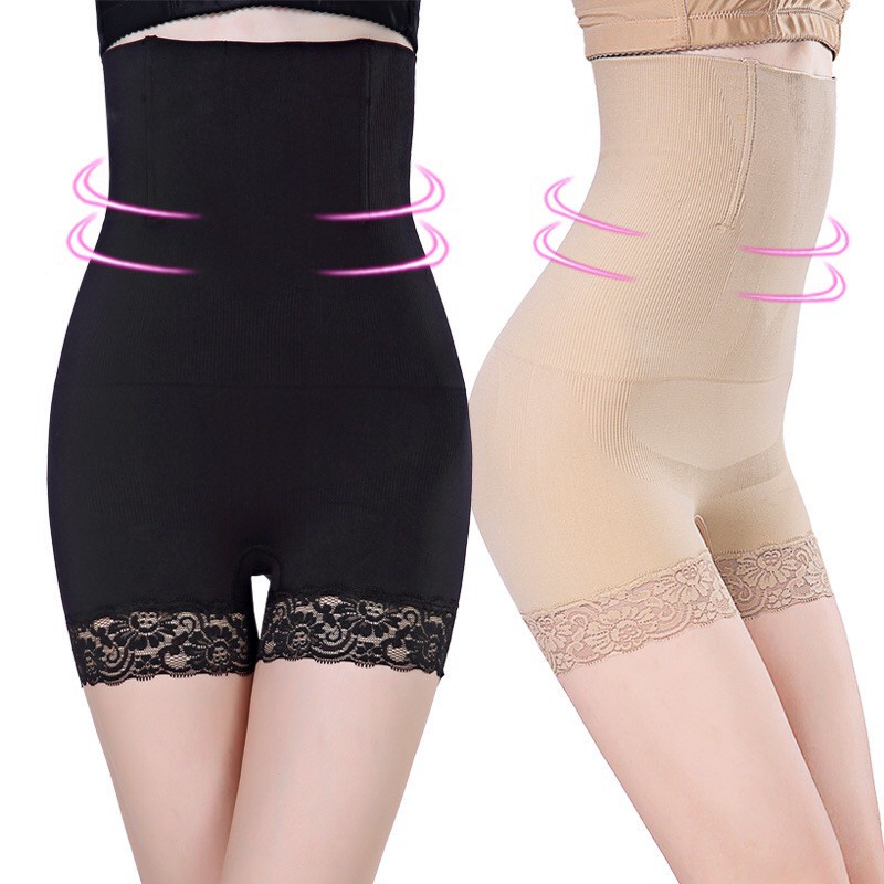 Quần giảm béo cạp cao kiểm soát bụng phụ nữ body shaper quần lót bụng sau sinh liền mạch | BigBuy360 - bigbuy360.vn