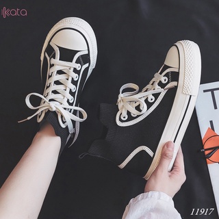 Giày vải cổ cao nữ phong cách Hàn Quốc 11917