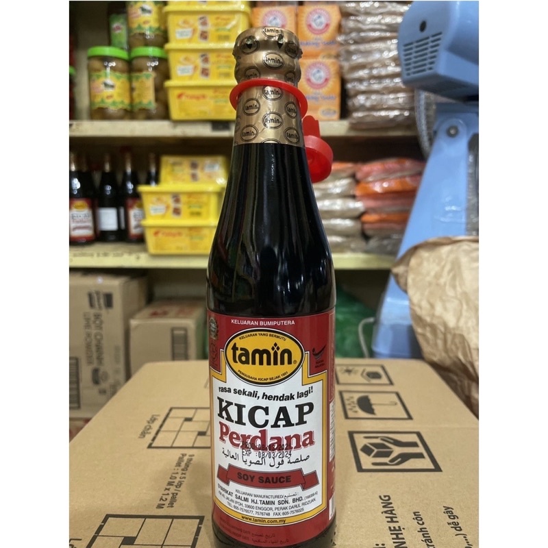 Hắc Xì Dầu Kicap Perdana Tamin 330ml/ Xì Dầu Kho Thịt Ngon Nhất - Malaysia