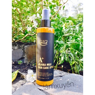 Sữa dưỡng Kella A+Jojoba Milk phục hồi tóc 200ml [Wego_Cosmectics]