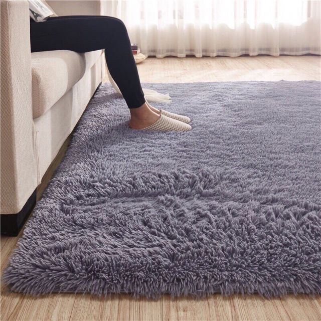 Thảm lông trải sàn kt 1m6x2m(được chọn mầu)