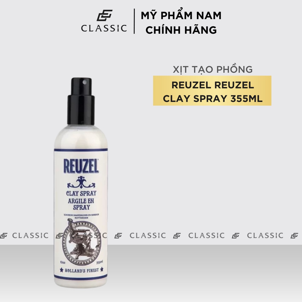 Xịt tạo phồng Reuzel Clay Spray 355ml