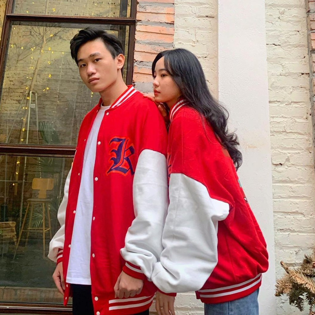 [Tặng Sticker và khăn Tuban] _ Áo khoác VARSITY họa tiết Longsnkr chất nỉ cao cấp giữ nhiệt và thoáng - Bomber /Varsity