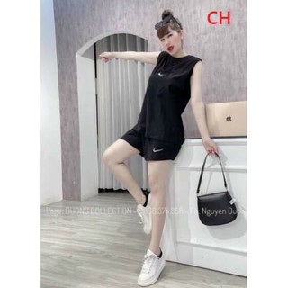 (rẻ và đẹp) Bộ đồ nữ dáng thể thao 3 món siêu cá tính